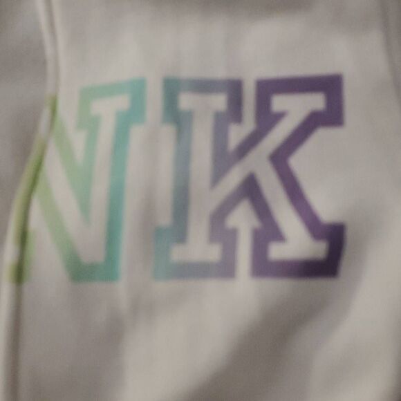 PINK BY VICTORIA'S SECRET WOMENS ZIP FRONT HOODIE - Picture 4 of 7